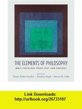Elements Of Philosophy Gendler Pdf Viewer